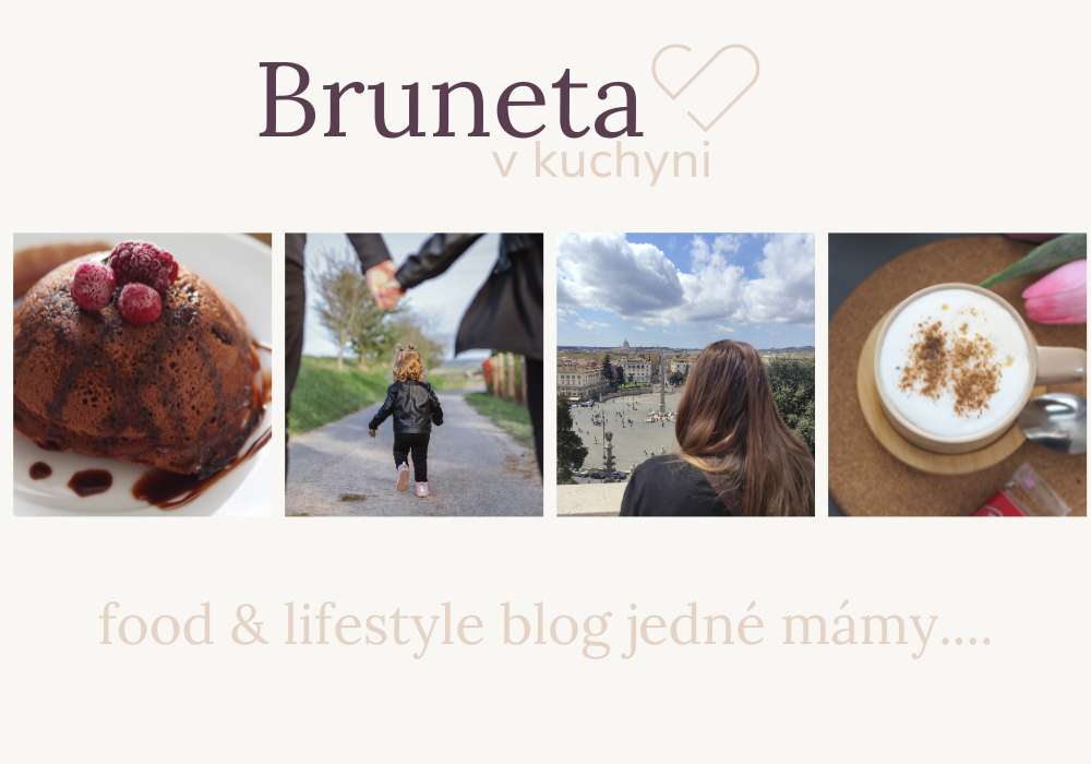 Bruneta v kuchyni food and lifestyle mama blog