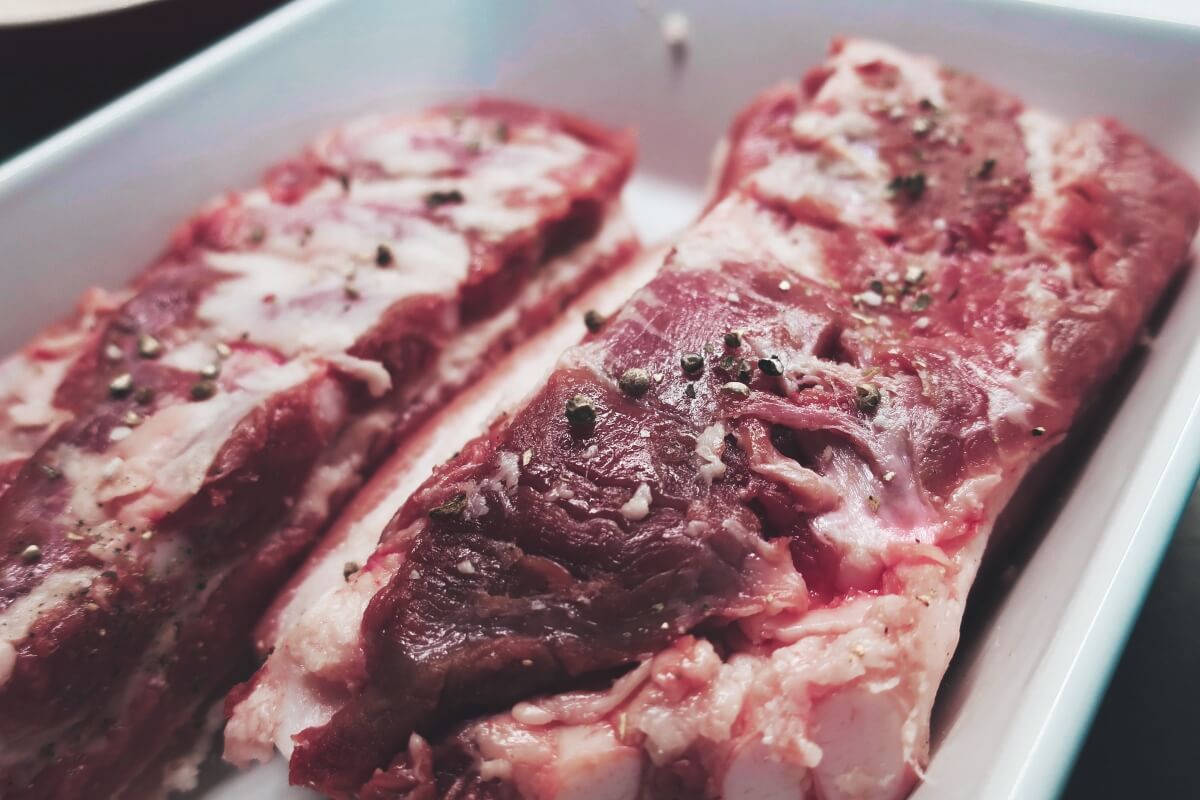 recept na pečená žebra