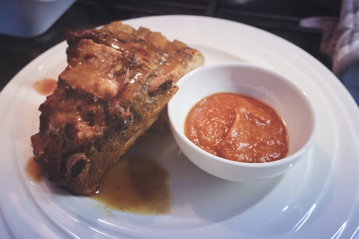 recept na pečená žebra