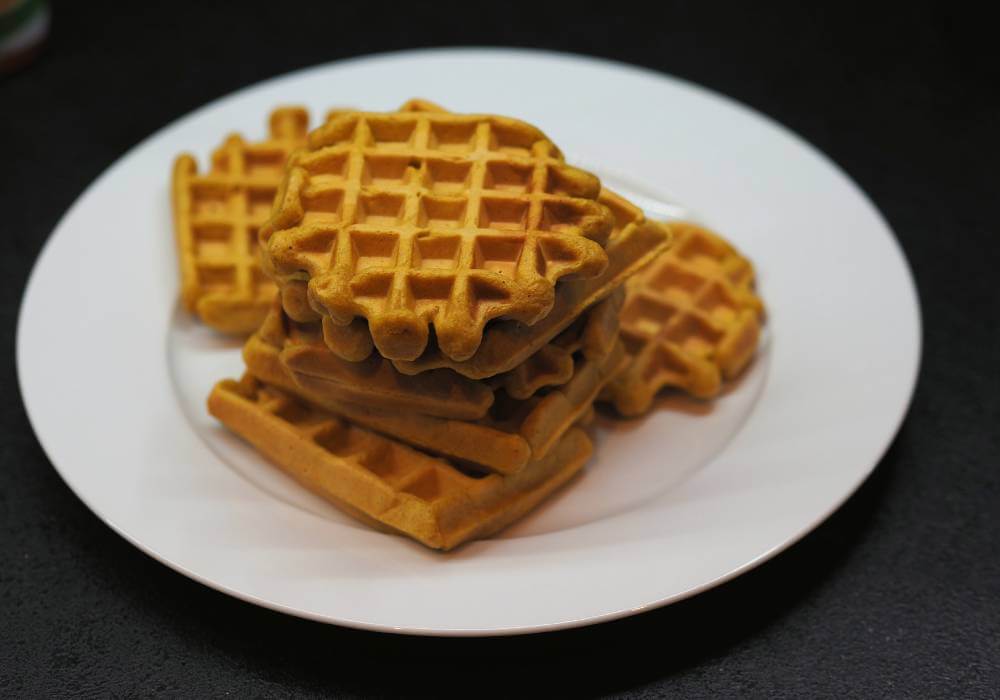 Podzimní dýňové vafle