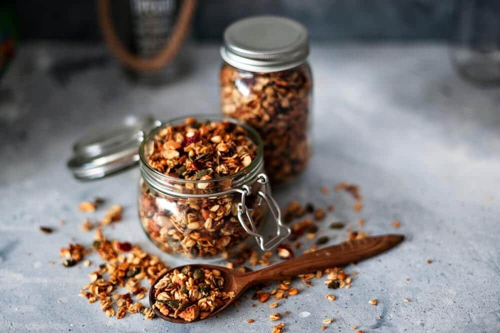 domácí pečená granola