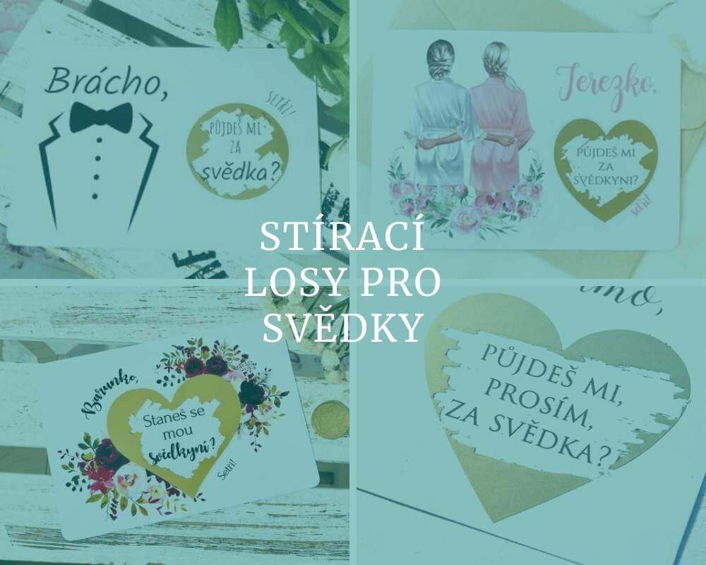 stírací losy pro svědky a svědkyně