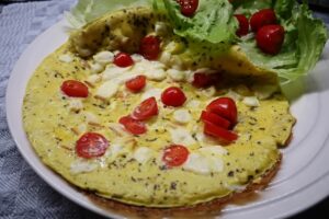 sýrovo-zeleninová frittata recept